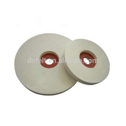 100% Australia wool felt polishing wheel for glass jewelry polishing