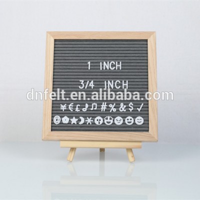 Wholesale 10*10 inch or 12*18 inch customized felt letter board